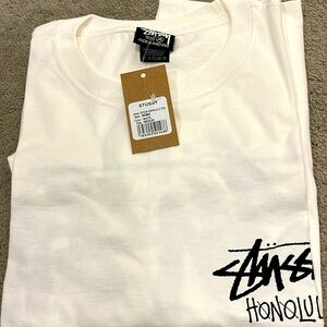 Stussy Honolulu fog  tee t-shirt brand new SZ Medium